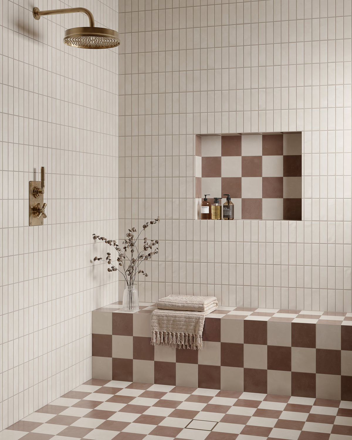 Isabel 2 x 6 Matte Porcelain Tile in Frosted Linen