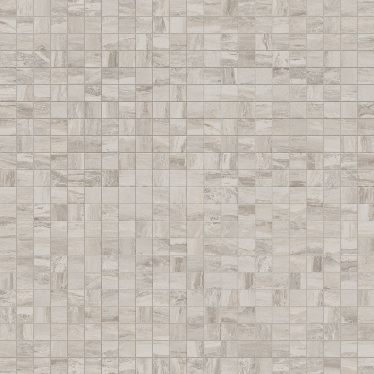 Harley 2 x 2 Matte Porcelain Mosaic Tile in Greige