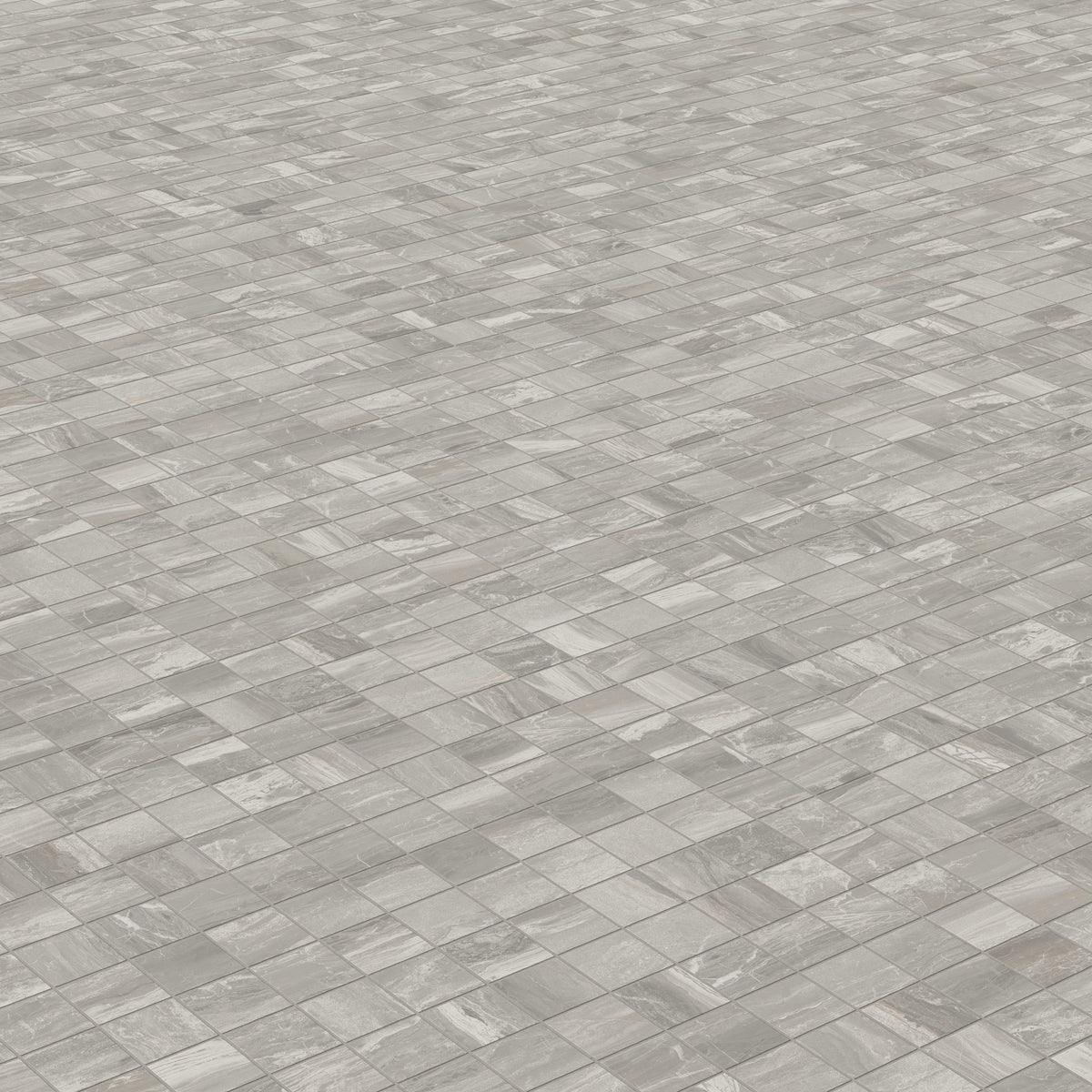 Harley 2 x 2 Matte Porcelain Mosaic Tile in Taupe