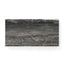 arley Graphite 6x12 cove base matte tile featuring dark grey and brown tones with striking natural veining, perfect for adding bold sophistication to any space. 