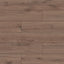 Preston collection porcelain plank in Chestnut, highlighting the depth of its wood grain and timeless allure.
