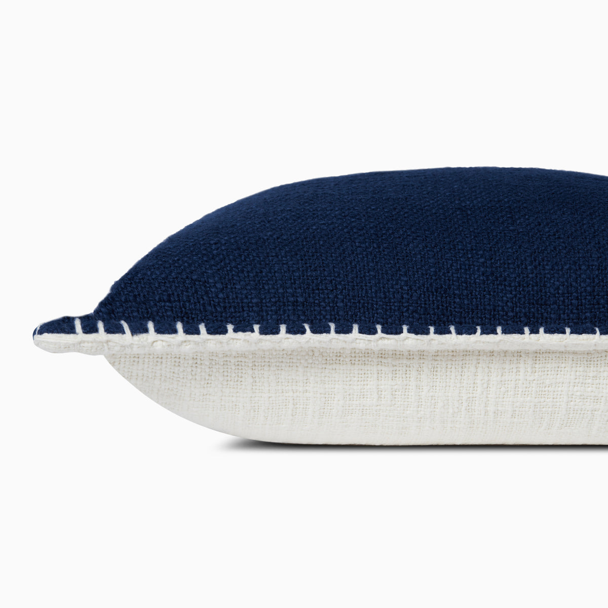 Merelle 13" x 21" Down Pillow in Navy