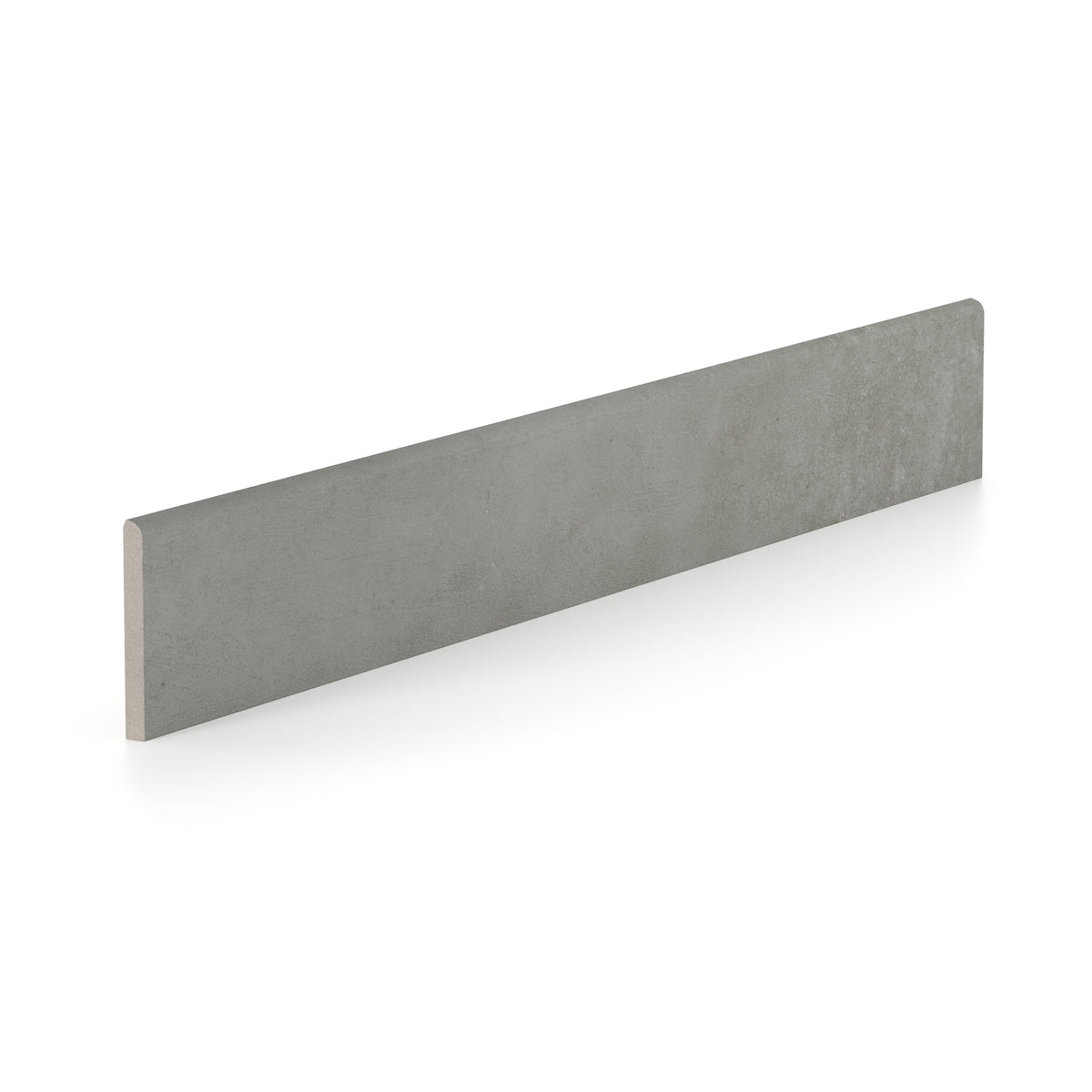 Ramsey 3 x 24 Matte Porcelain Bullnose Tile in Ash