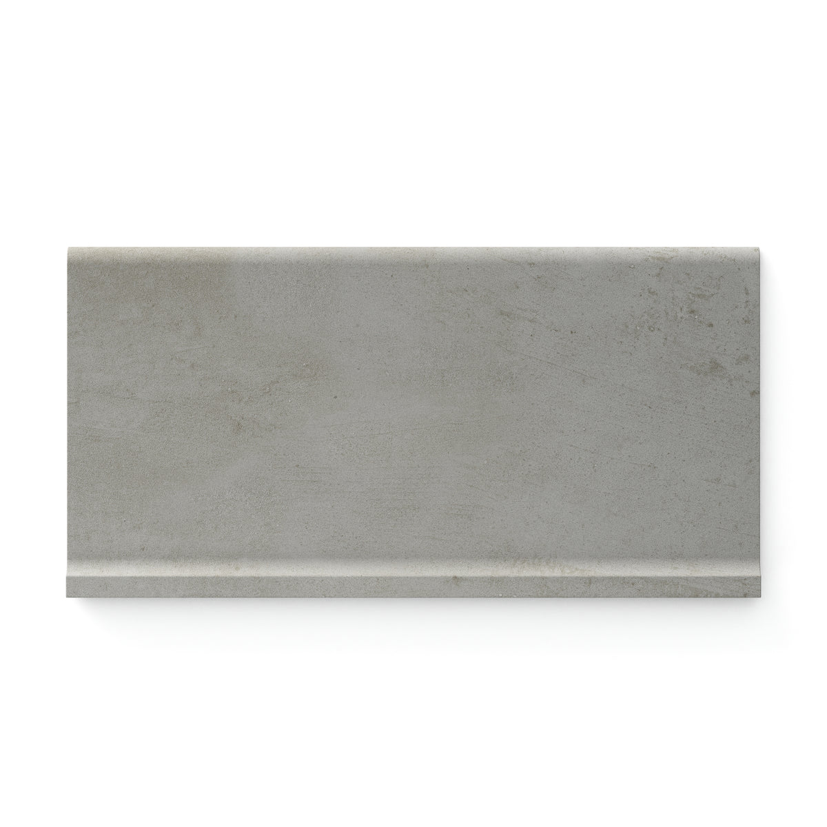 Ramsey 6 x 12 Matte Porcelain Cove Base Tile in Ash
