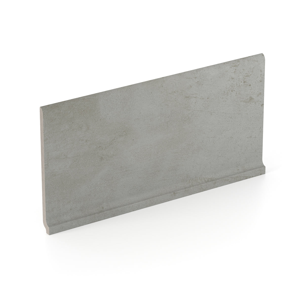 Ramsey 6 x 12 Matte Porcelain Cove Base Tile in Ash