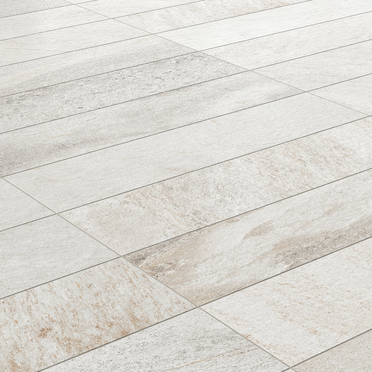 Carter 12 x 48 Grip Porcelain 2cm Paver Tile in Stone