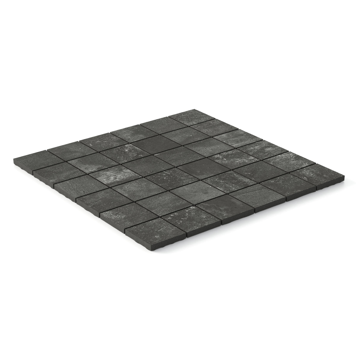 Ramsey 2 x 2 Matte Porcelain Mosaic Tile in Coal