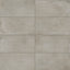 12x24 matte porcelain tiles with soft neutral taupe tones and distressed concrete textures, ideal for creating modern, understated spaces
