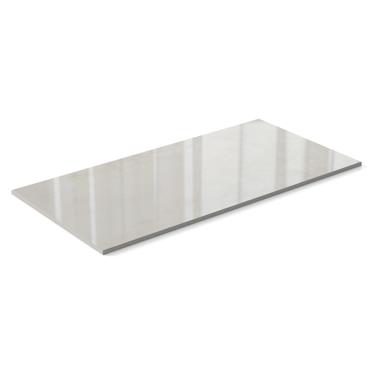 Ramsey 12 x 24 Polished Porcelain Tile in Chalk