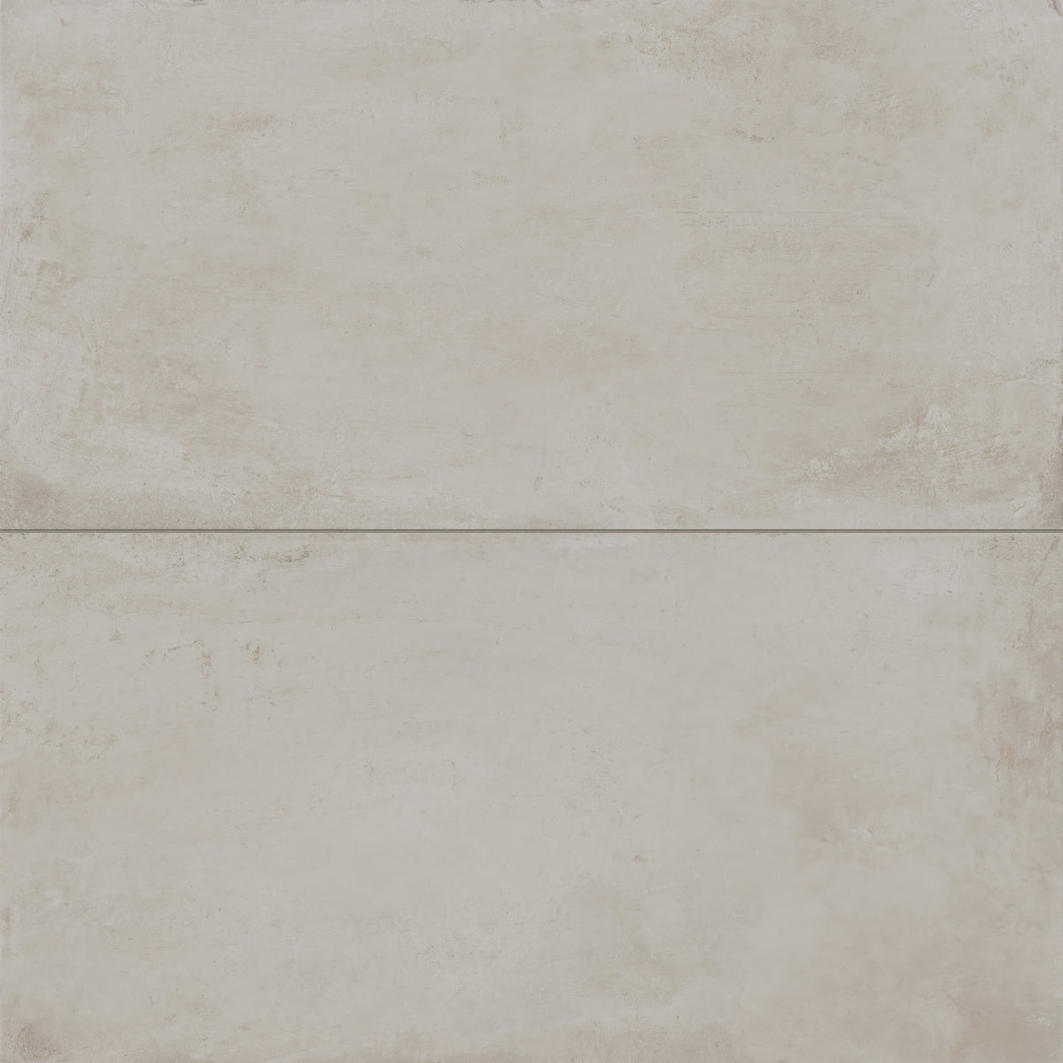 24x48 matte porcelain tiles showcasing a light, textured concrete-look surface ideal for creating airy, contemporary spaces