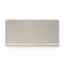 Ramsey 6x12 matte cove base tile, featuring a soft, off-white-beige hue with subtle concrete texture for versatile design applications