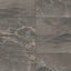 Close-up of brown tiles with subtle white veining, adding elegance and depth to any modern space.