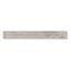 Taupe matte bullnose tile, accented with delicate veining, perfect for clean and elegant edge detailing.
