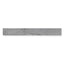 Iron grey matte bullnose tile, with delicate veining, offering a refined and seamless edge finish.