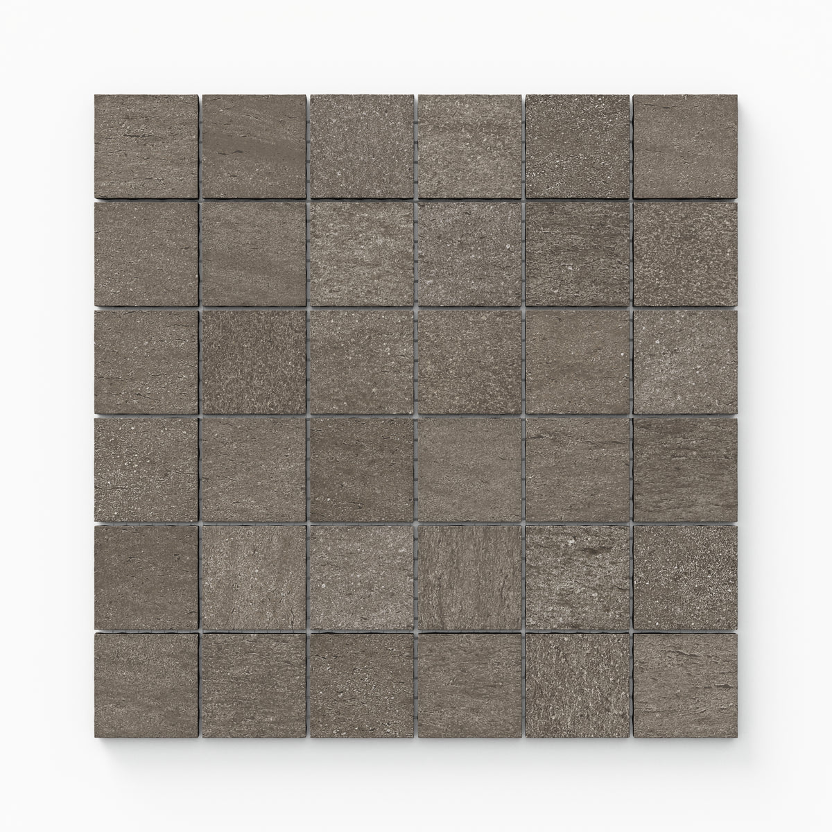 Brody 2 x 2 Matte Porcelain Mosaic Tile in Nut