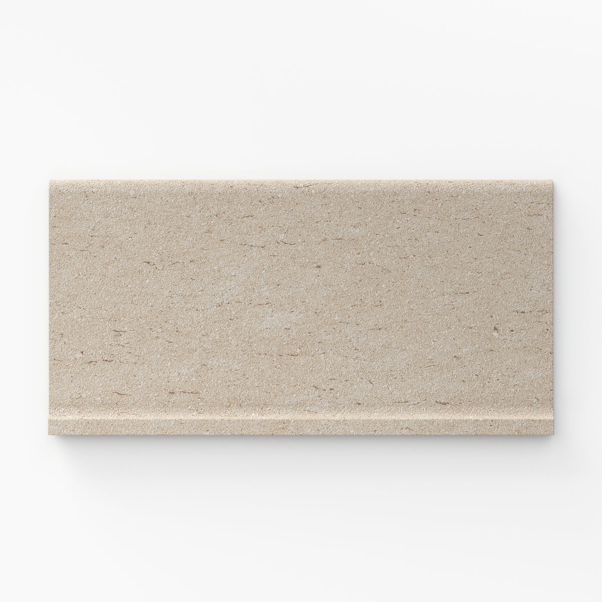 Brody 6 x 12 Matte Porcelain Cove Base Tile in Sand