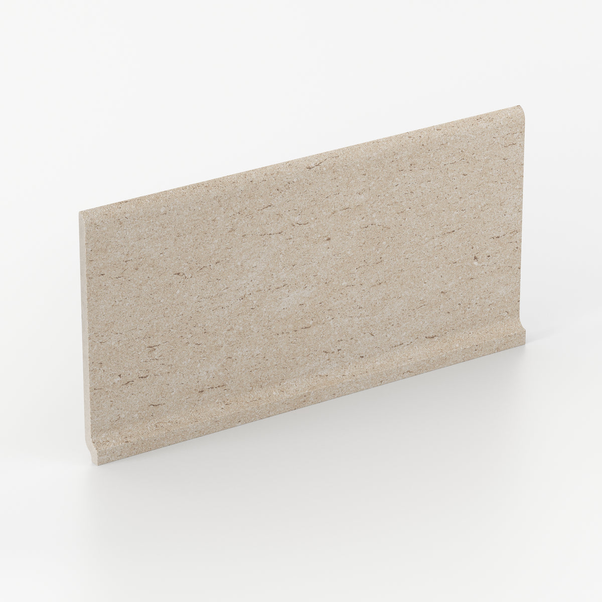 Brody 6 x 12 Matte Porcelain Cove Base Tile in Sand