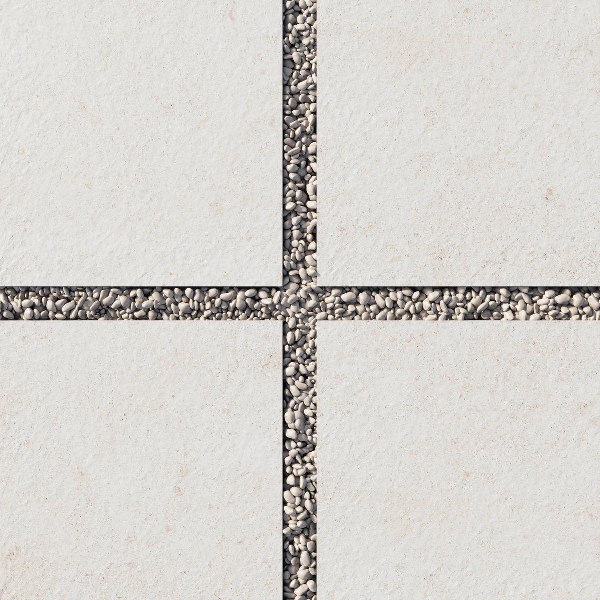Bowden 24 x 24 Grip Porcelain 2cm Paver in Canvas