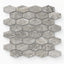 Chantel 12 x 11 Matte Porcelain Hexagon Mosaic Tile in Imperial