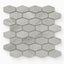 Chantel 12 x 11 Matte Porcelain Hexagon Mosaic Tile in Alaska Grey