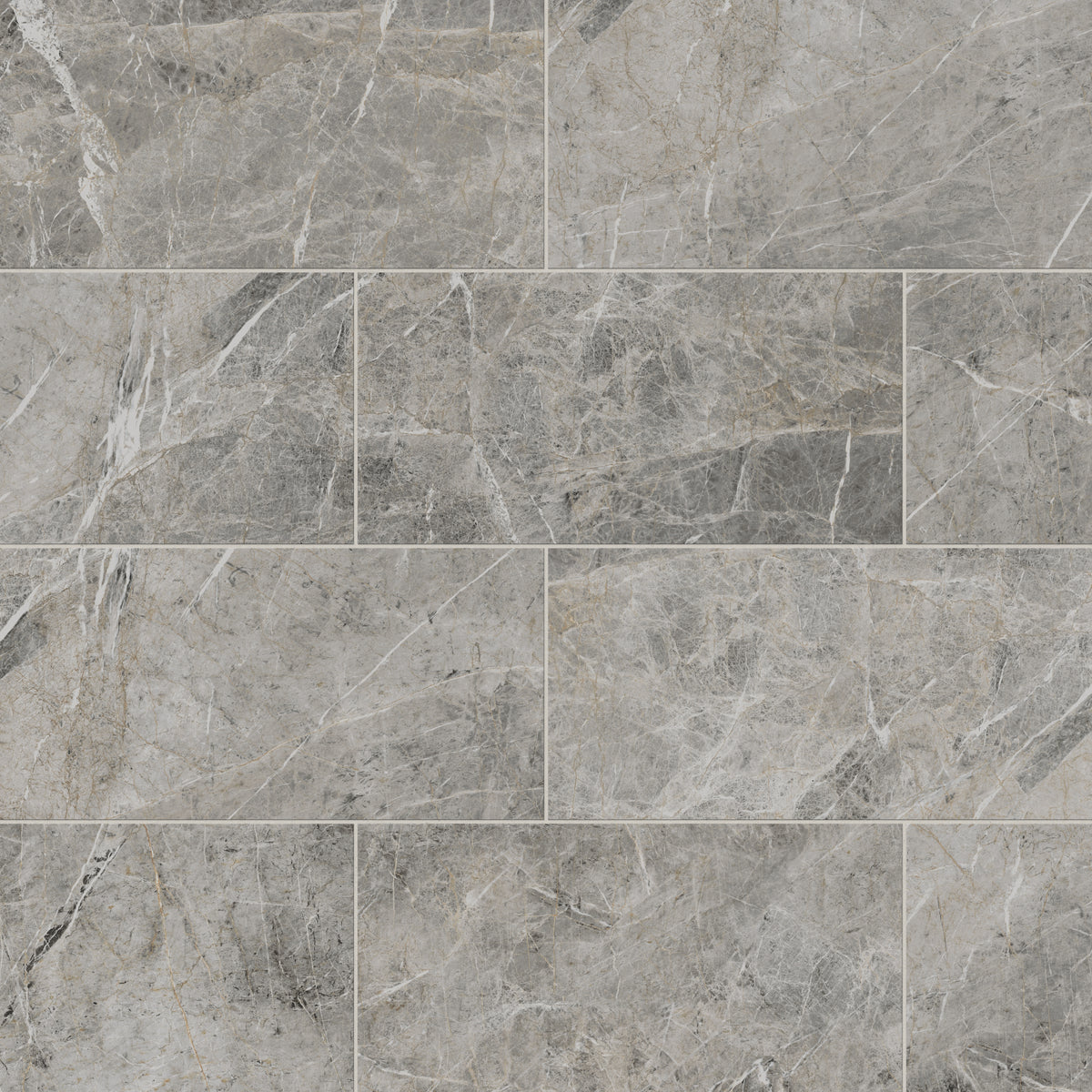 Chantel 12 x 24 Polished Porcelain Tile in Imperial
