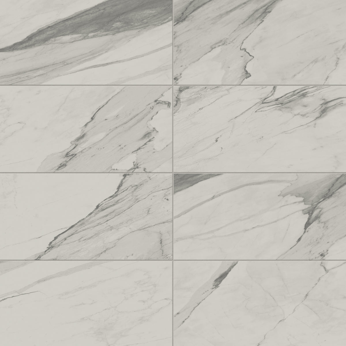 Chantel 12 x 24 Matte Porcelain Tile in Apuano