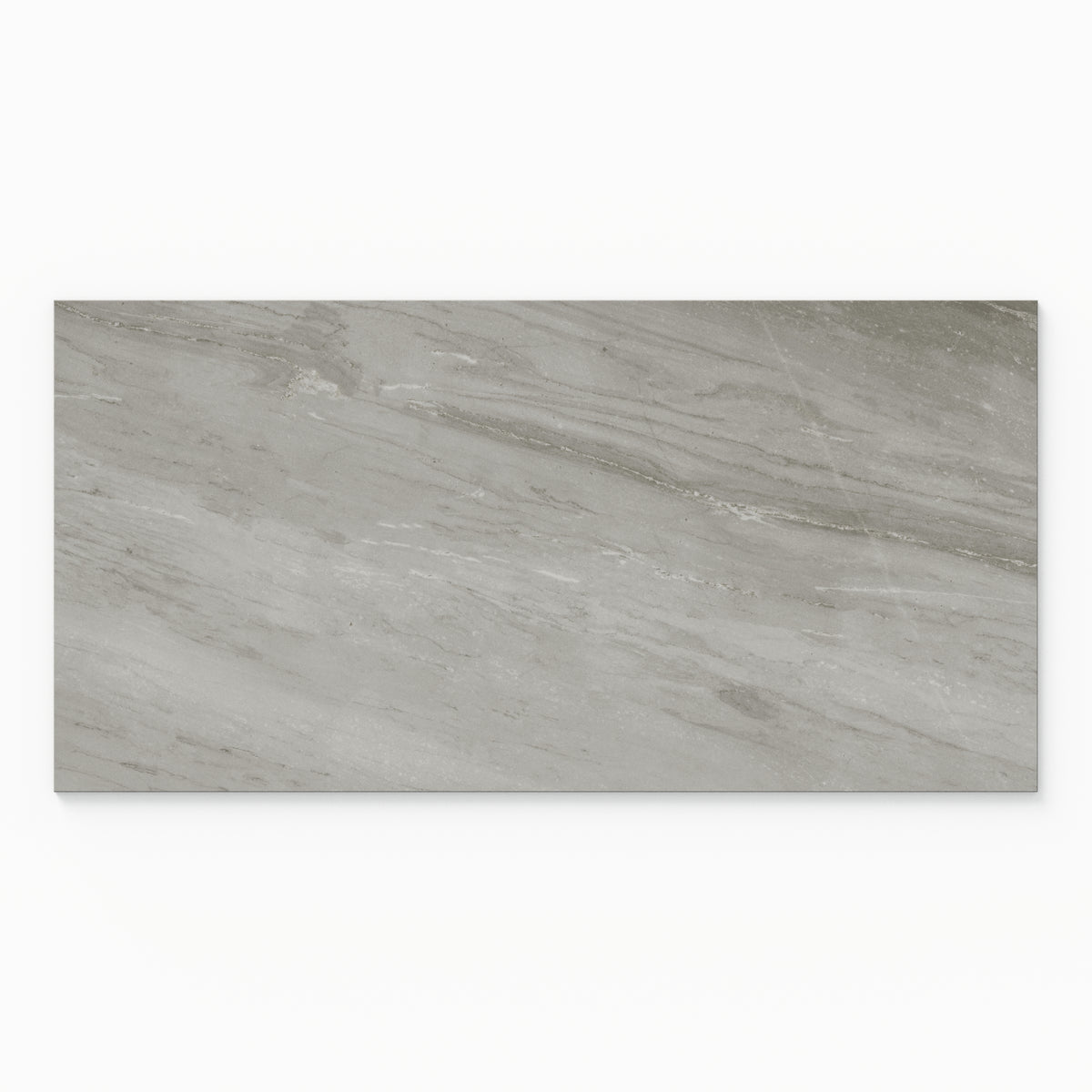 Chantel 24 x 48 Matte Porcelain Tile in Alaska Grey