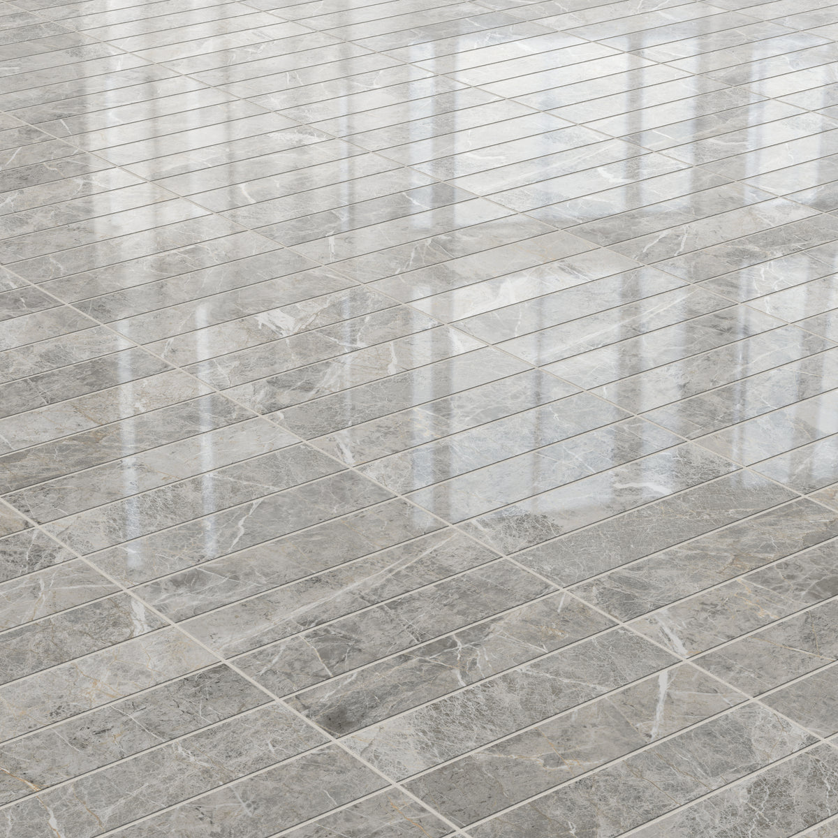 Chantel 3 x 12 Polished Porcelain Tile in Imperial