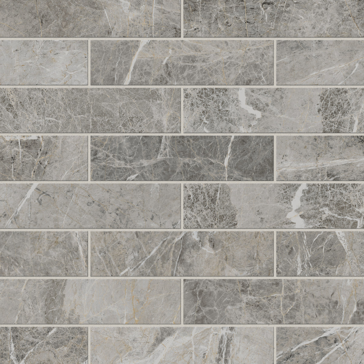 Chantel 3 x 12 Polished Porcelain Tile in Imperial
