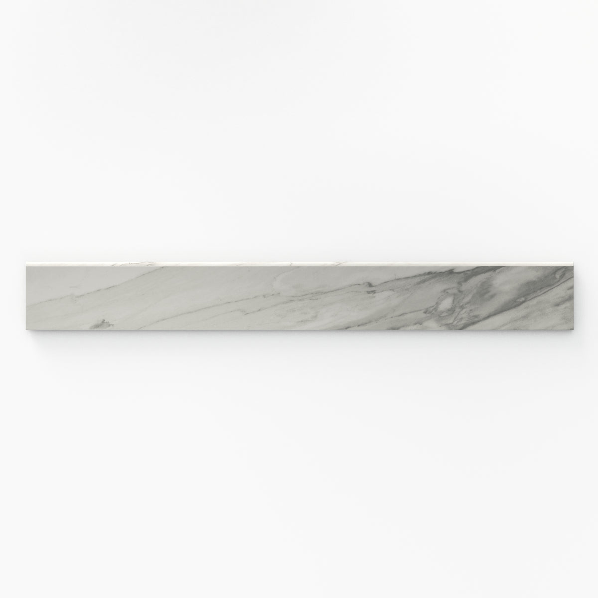 Chantel 3 x 24 Matte Porcelain Bullnose Tile in Apuano