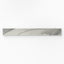 Chantel 3 x 24 Polished Porcelain Bullnose Tile in Apuano
