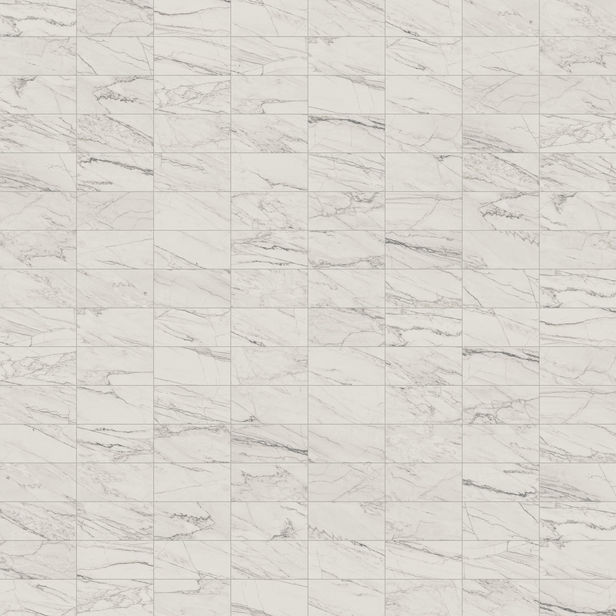 Aniston 12 x 24 Matte Porcelain Tile in Calacatta Quartzite