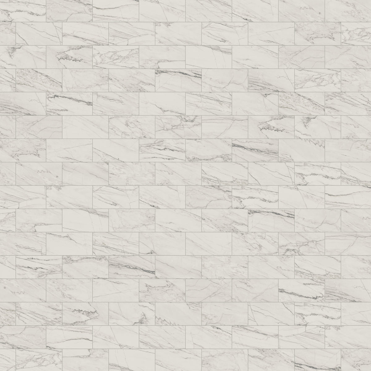 Aniston 12 x 24 Matte Porcelain Tile in Calacatta Quartzite
