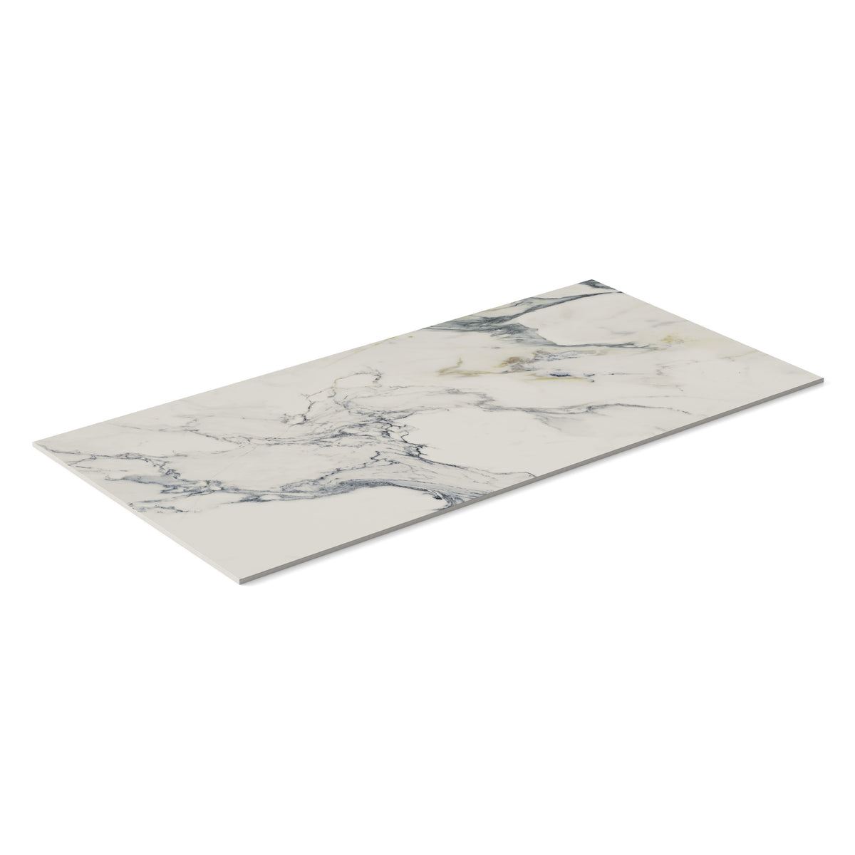Aniston 24 x 48 Matte Porcelain Tile in Calacatta Antico