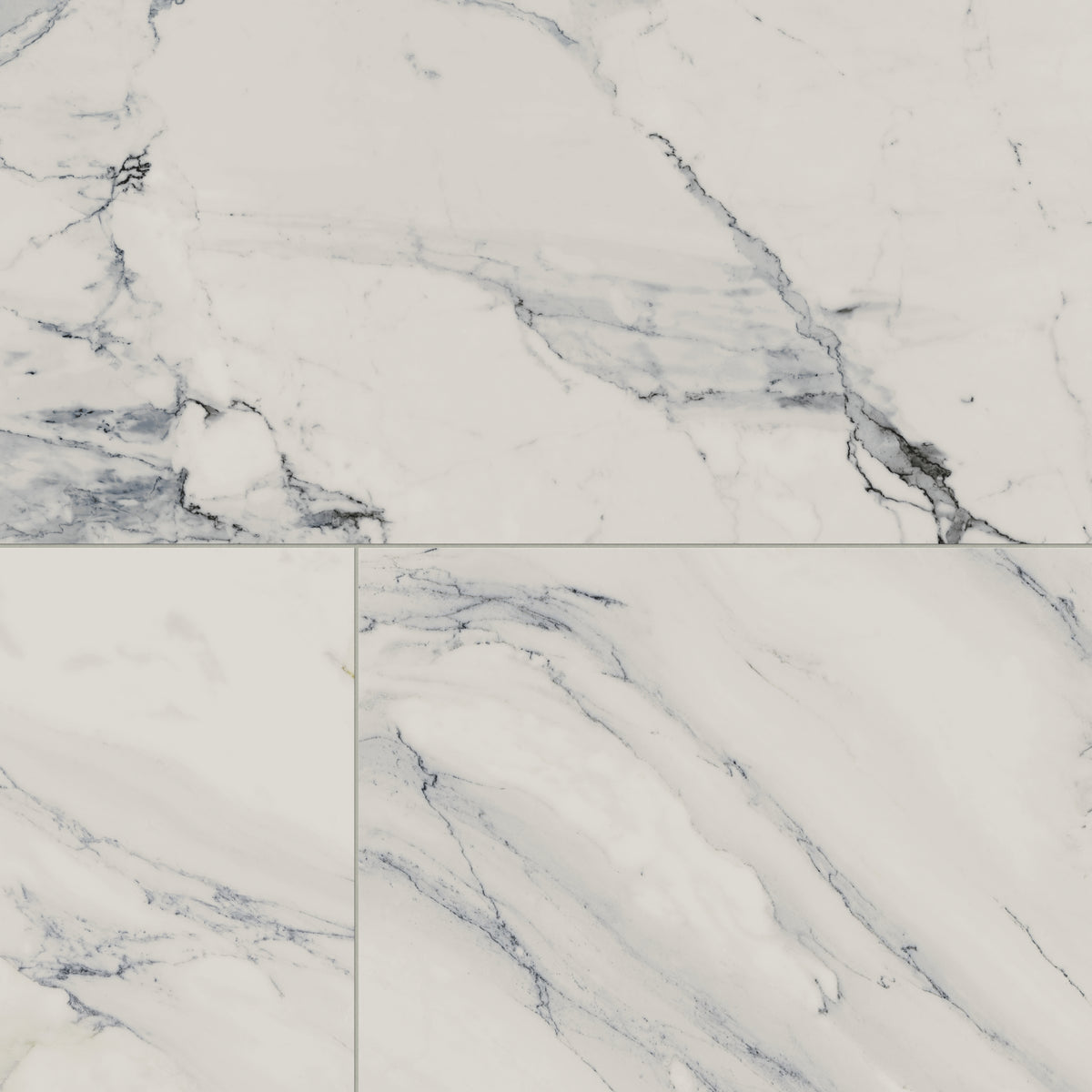 Aniston 24 x 48 Matte Porcelain Tile in Calacatta Antico