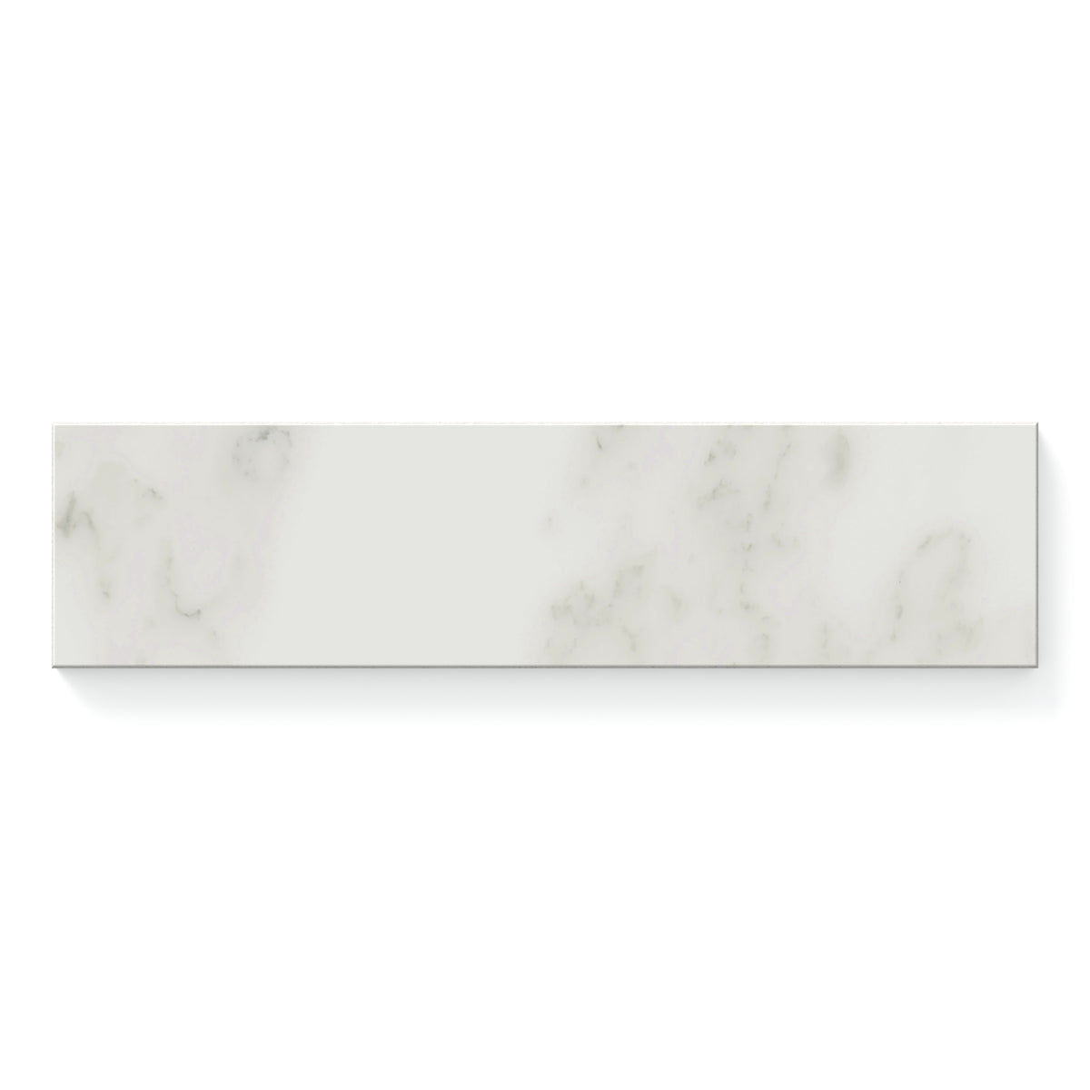 Aniston 3 x 12 Polished Porcelain Tile in Carrara Bianco
