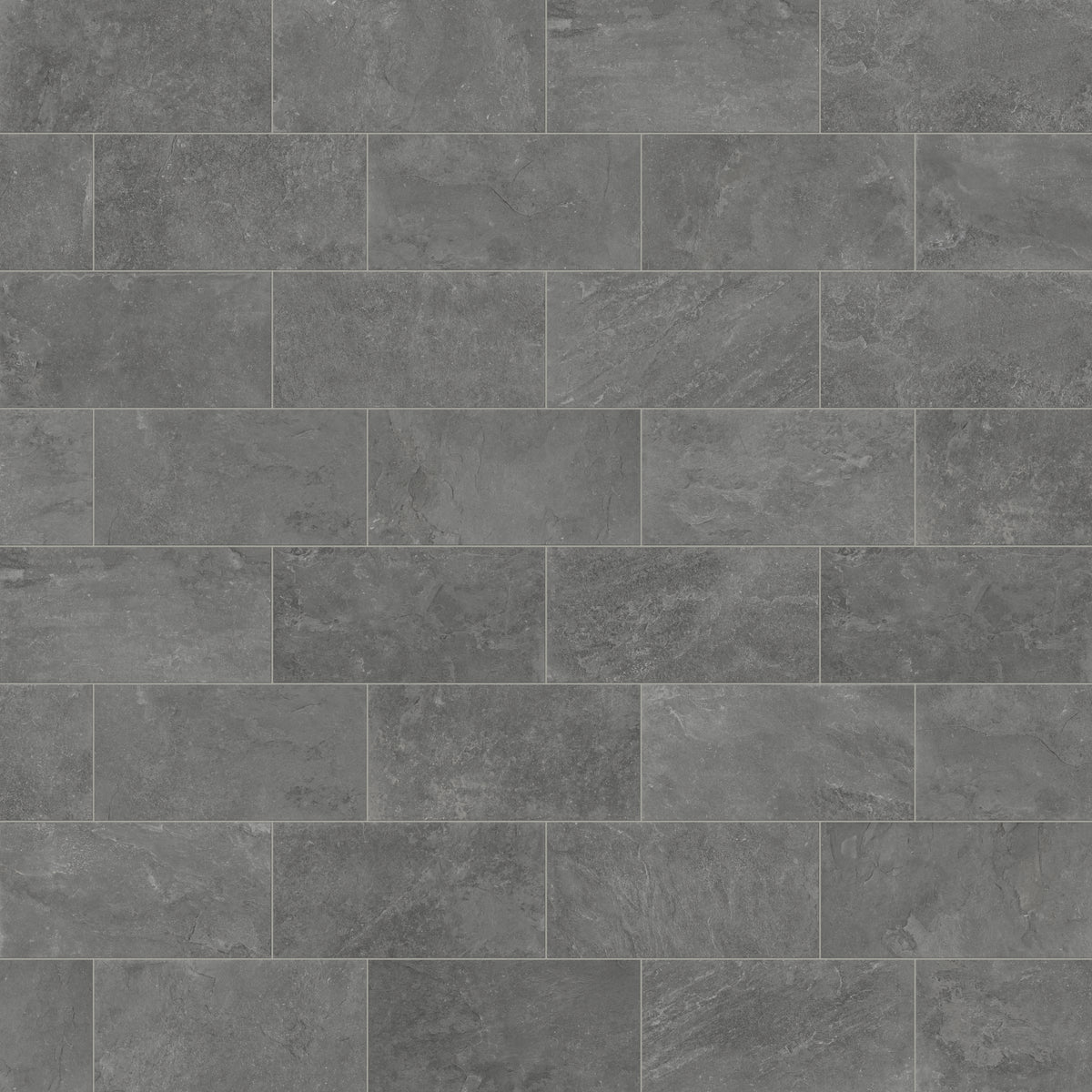Wren 12 x 24 Matte Porcelain Tile in Charcoal