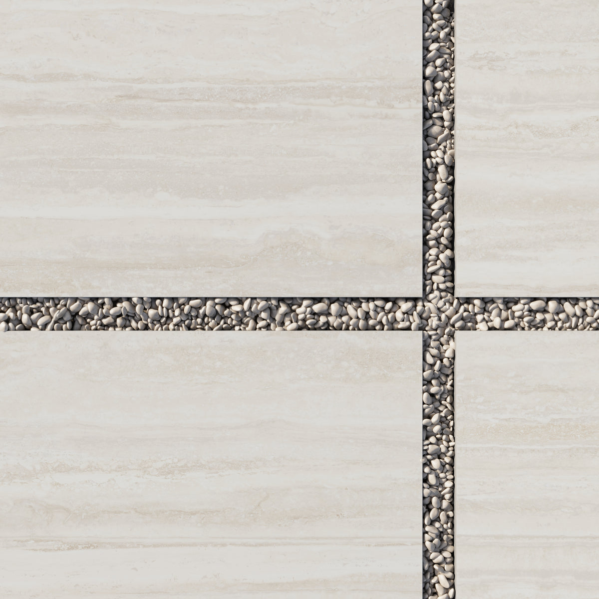 Wren 24 x 36 Grip Porcelain 2cm Paver Tile in Oat