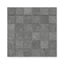 Wren Charcoal 2x2 matte porcelain mosaic tiles, showcasing their textured surface and versatile design for modern interiors.