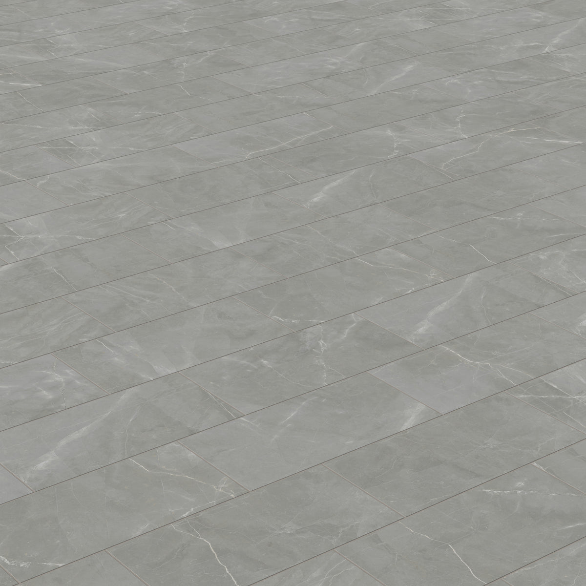 Leona 12 x 24 Matte Porcelain Tile in Amani Grey