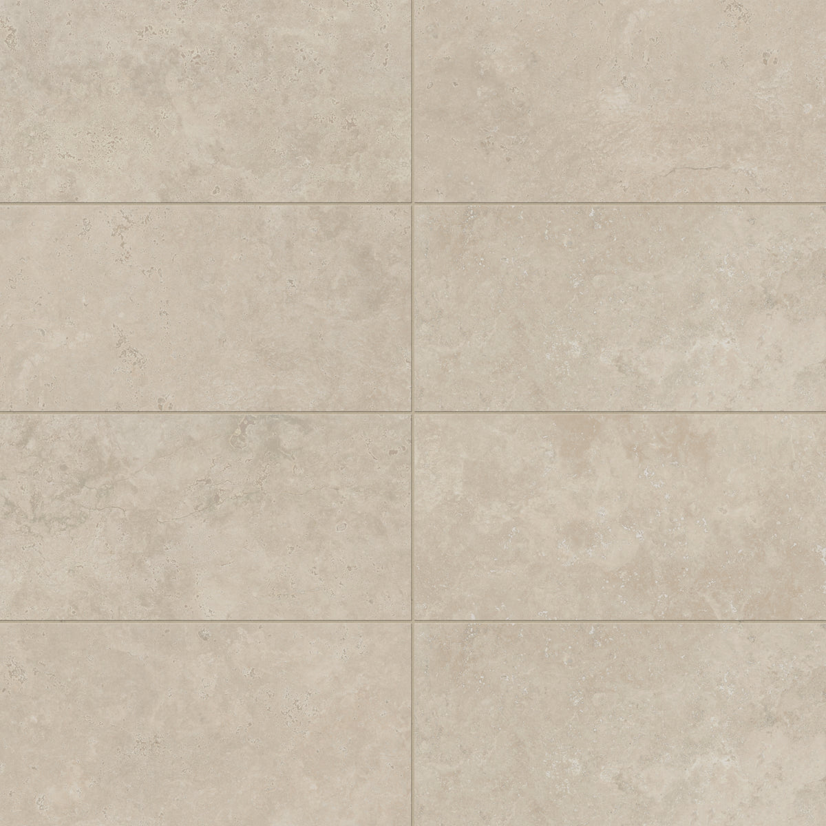 Leona 12 x 24 Matte Porcelain Tile in Marfil