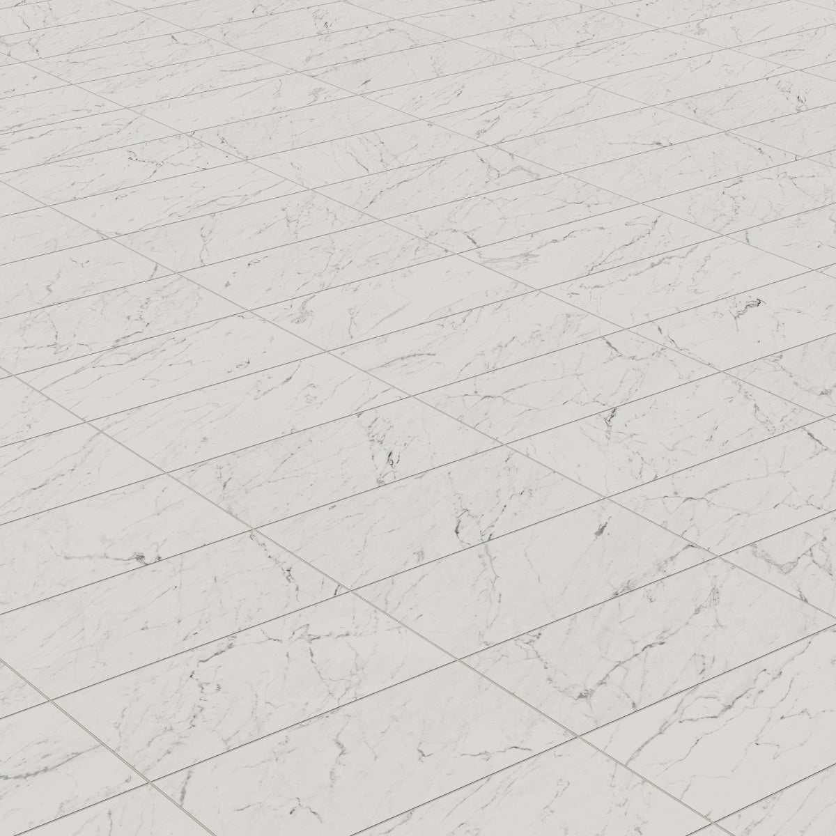Blair 12 x 24 Matte Porcelain Tile in White Carrara