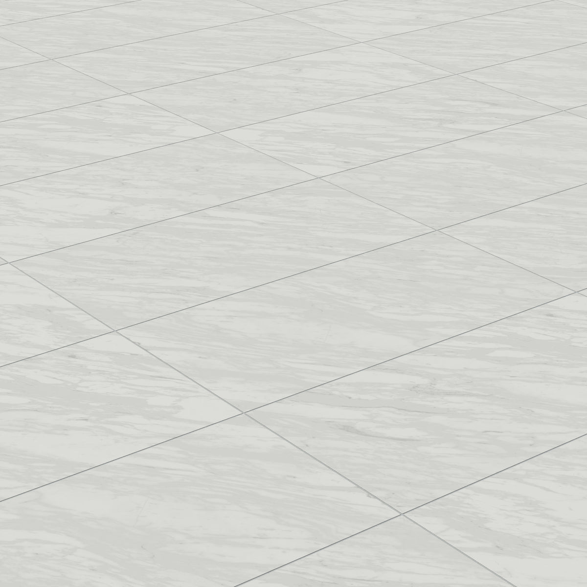 Blair 24 x 48 Matte Porcelain Tile in Volakas White