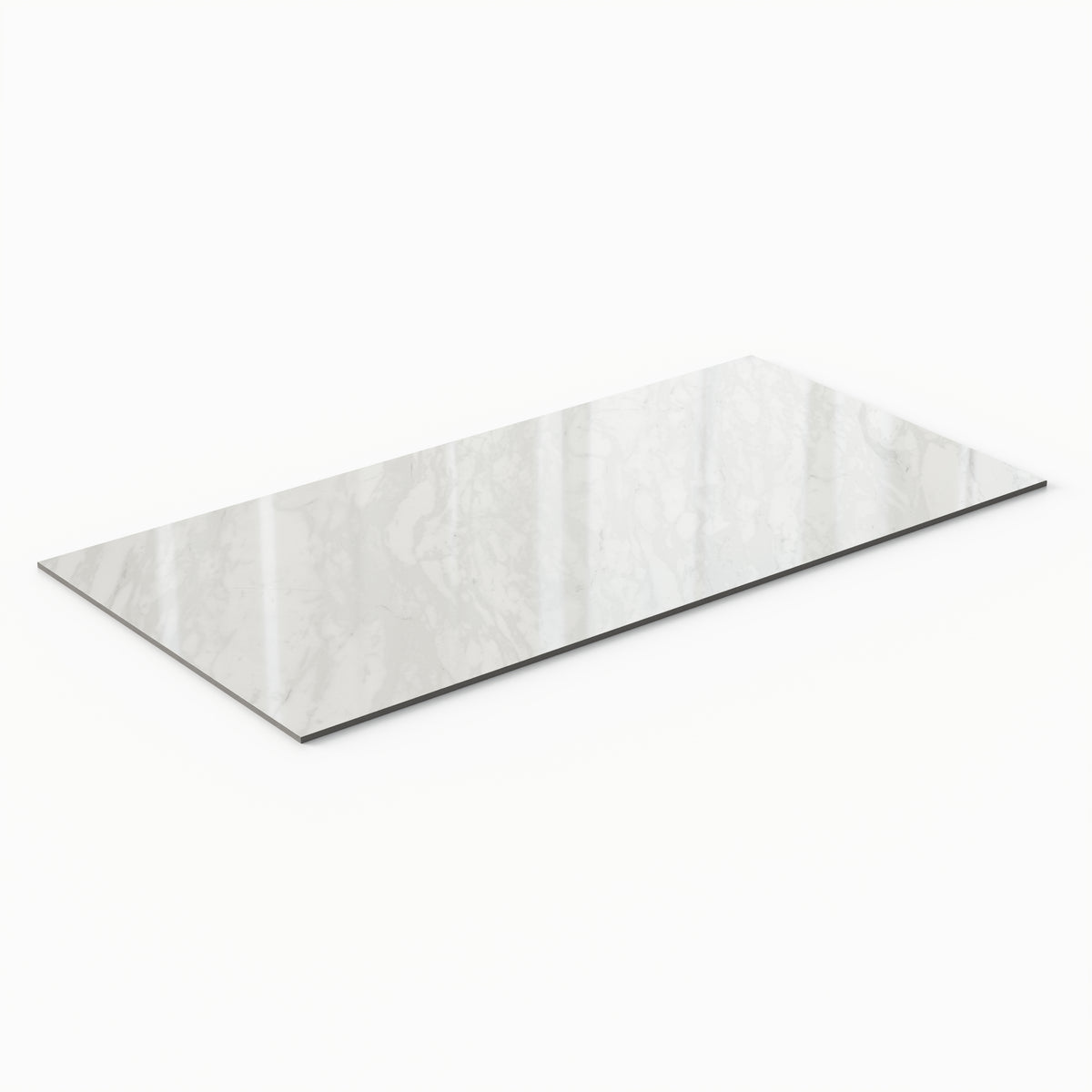 Blair 24 x 48 Polished Porcelain Tile in Volakas White