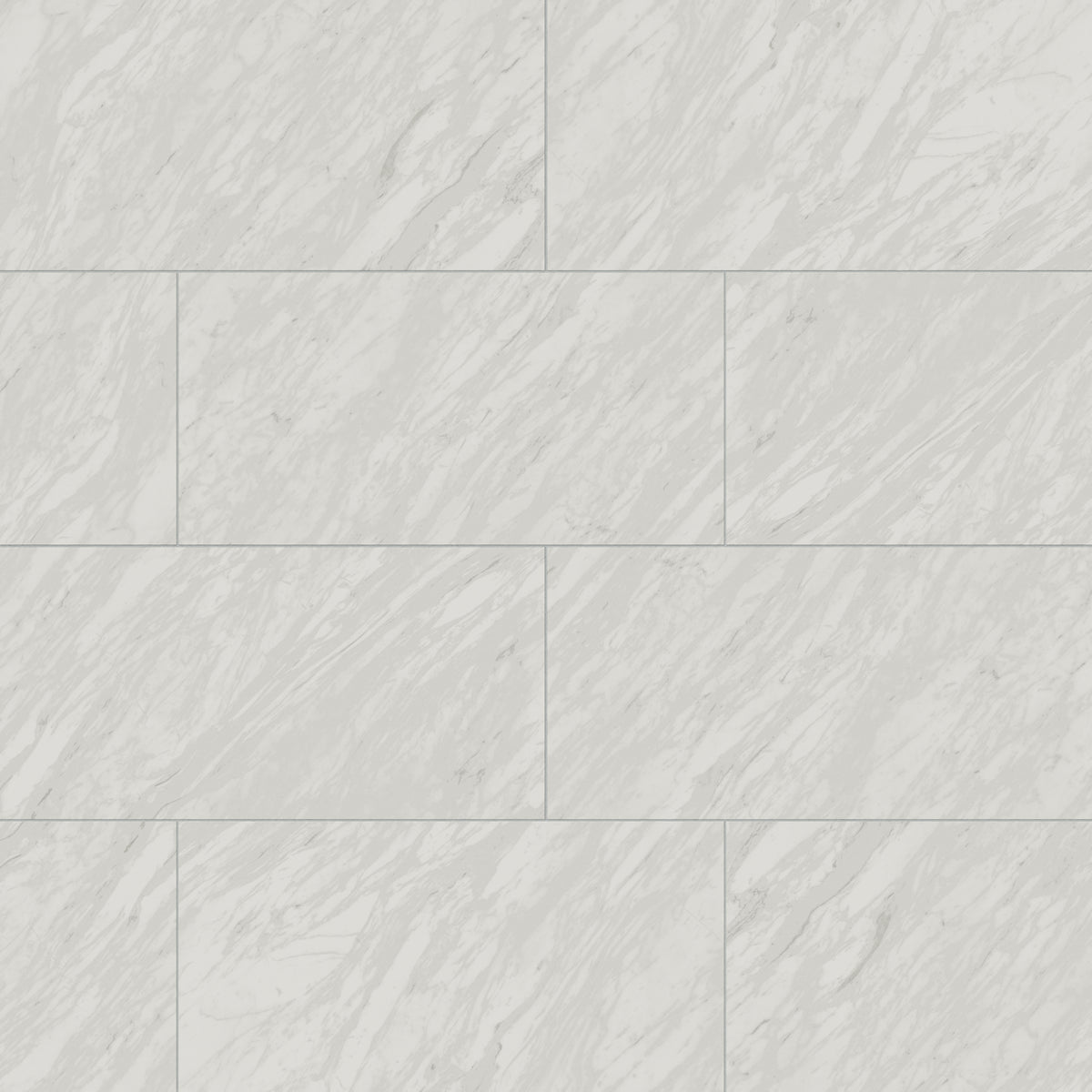 Blair 24 x 48 Polished Porcelain Tile in Volakas White
