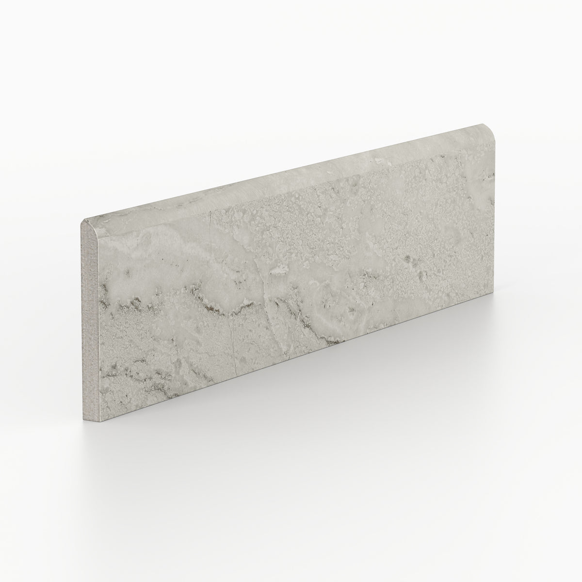Blair 3 x 12 Matte Porcelain Bullnose Tile in Oniciata Beige