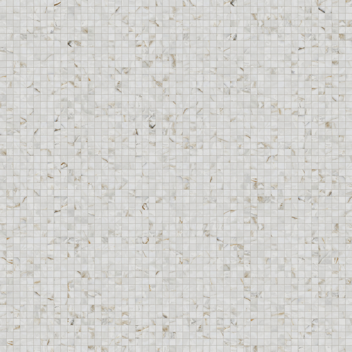 Astrid 2 x 2 Polished Porcelain Mosaic Tile in Pearl