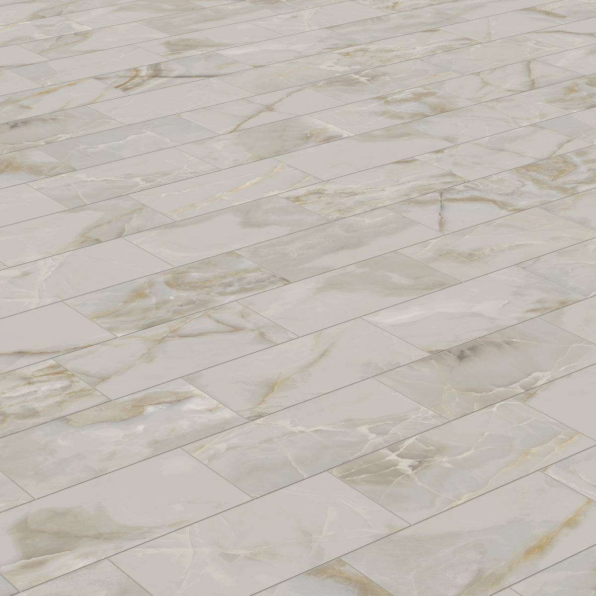 Astrid 12 x 24 Matte Porcelain Tile in Oyster