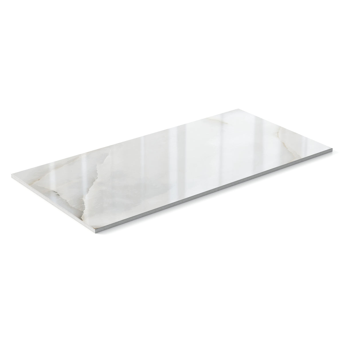 Astrid 12 x 24 Polished Porcelain Tile in Pearl