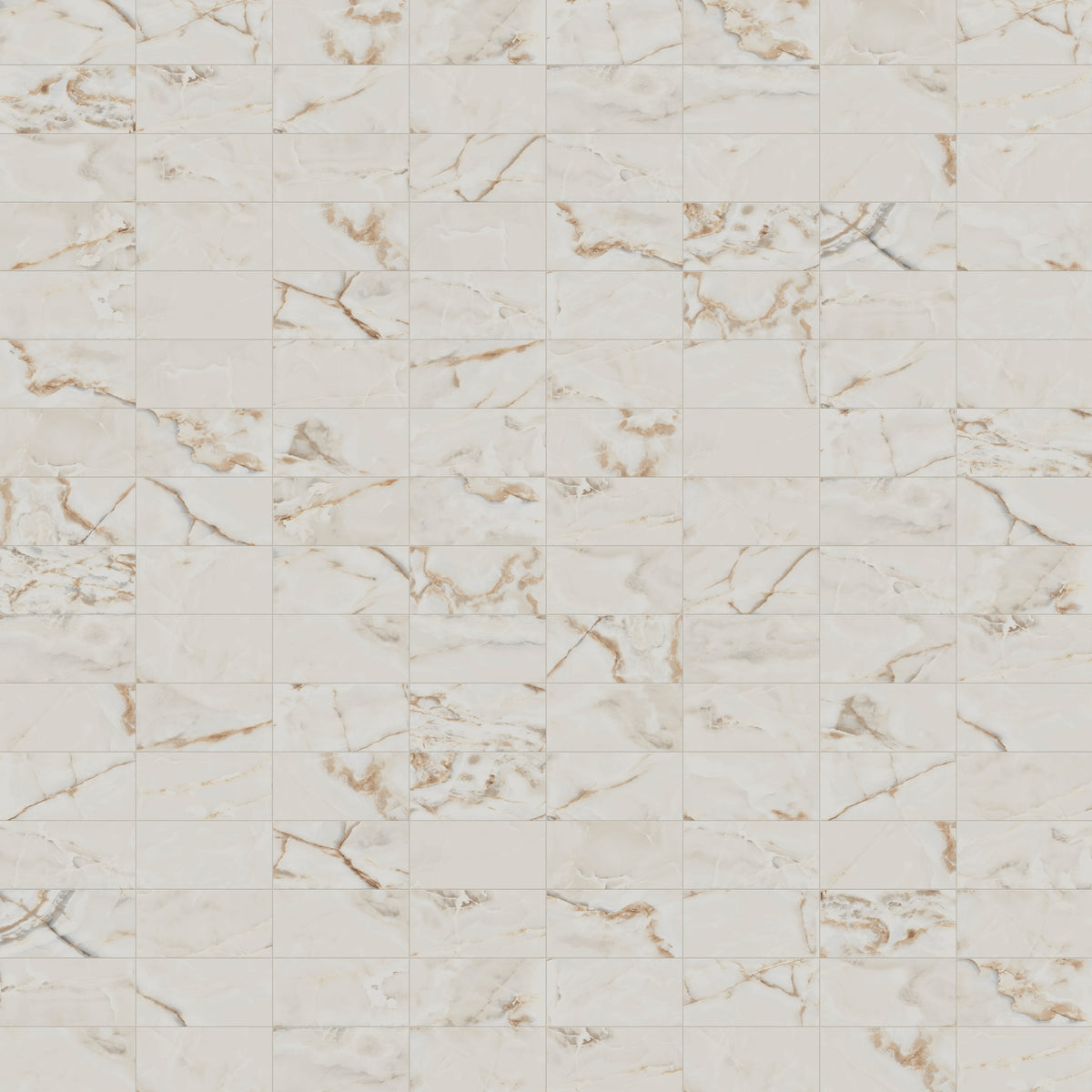 Astrid 12 x 24 Polished Porcelain Tile in Alabaster